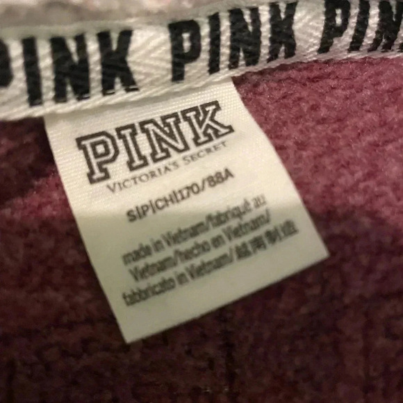 VS PINK bling camp hoodie-small EUC - Picture 7 of 7